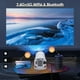 thumbnail image 4 of Proyector inteligente HIPPUS Android TV 11.0 9000 lm 4K 5G WiFi, 4 of 8