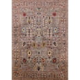 thumbnail image 1 of Ahgly Company Machine Washable Indoor Rectangle Industrial Modern Chestnut Brown Area Rugs, 5' x 8', 1 of 1