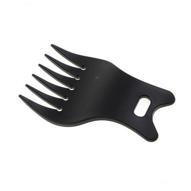Bunblic 2xProfessional Plastic Wide Tooth Oily Hair Comb Styling Hair Lift Combs Black , Black, 2 Pcs