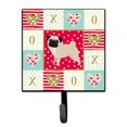 thumbnail image 1 of 4.25 x 1 x 7 in. Pug Love Leash or Key Holder, 1 of 1