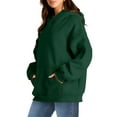 thumbnail image 3 of Shine Up Hoodies for Women Fleece Hooded Sweatshirts Oversized Pullover Long Sleeve Ladies Tops with Pocket, 3 of 6
