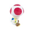thumbnail image 3 of Mushroom Red Toad Plush Sitting Position, Cuddly Cartoon Game Stuffed Toy Doll 7" Gift for Children Kids Fans, 3 of 6