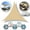 BEIGE, variant on 15' Sun Shade Sail UV Top Cover Canopy Triangle for Outdoor Patio Lawn Pool Deck