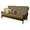 Linen Stone, variant on Kodiak Furniture Tucson Queen-size Wood Futon-Linen Cocoa Mattress