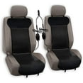 thumbnail image 4 of ZoneTech Heated Car Seat Cover Cushion, 12V Plug, Black, 2 Pack, 4 of 7