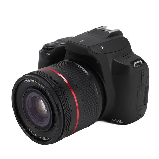 Cámara De Vlogging De Viaje, Cámara Digital Con Zoom óptico 4K 64MP 12x Para Fotografía