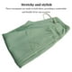 thumbnail image 3 of Qarigey Joggers pantalones de lana para mujer espesar Sherpa elásticos y elegantes pantalones casuales de moda coreana Prendas para la parte inferior del cuerpo Verde SG, 3 of 6