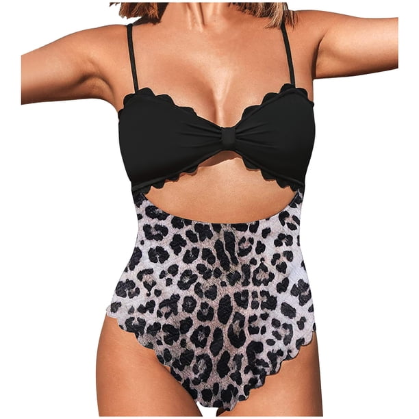 Sexy una pieza ahueca hacia fuera las mujeres Bikini Push-Up Pad traje de baño ropa de playa Fridja nalpqowj23876