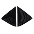 thumbnail image 2 of Rear Window Louver Air Scoop Cover Blind, Rear Side Window Louver Privacy Protection Reduce Temperature with Sporty Appearance, ABS Material for  MK7 7.5 2008 to 2017, 2 of 7