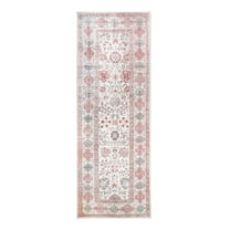 My Magic Carpet 2.5'x7' Machine Washable Non-Slip Kitchen Hallway Runner Rug - Lerik Multicolor