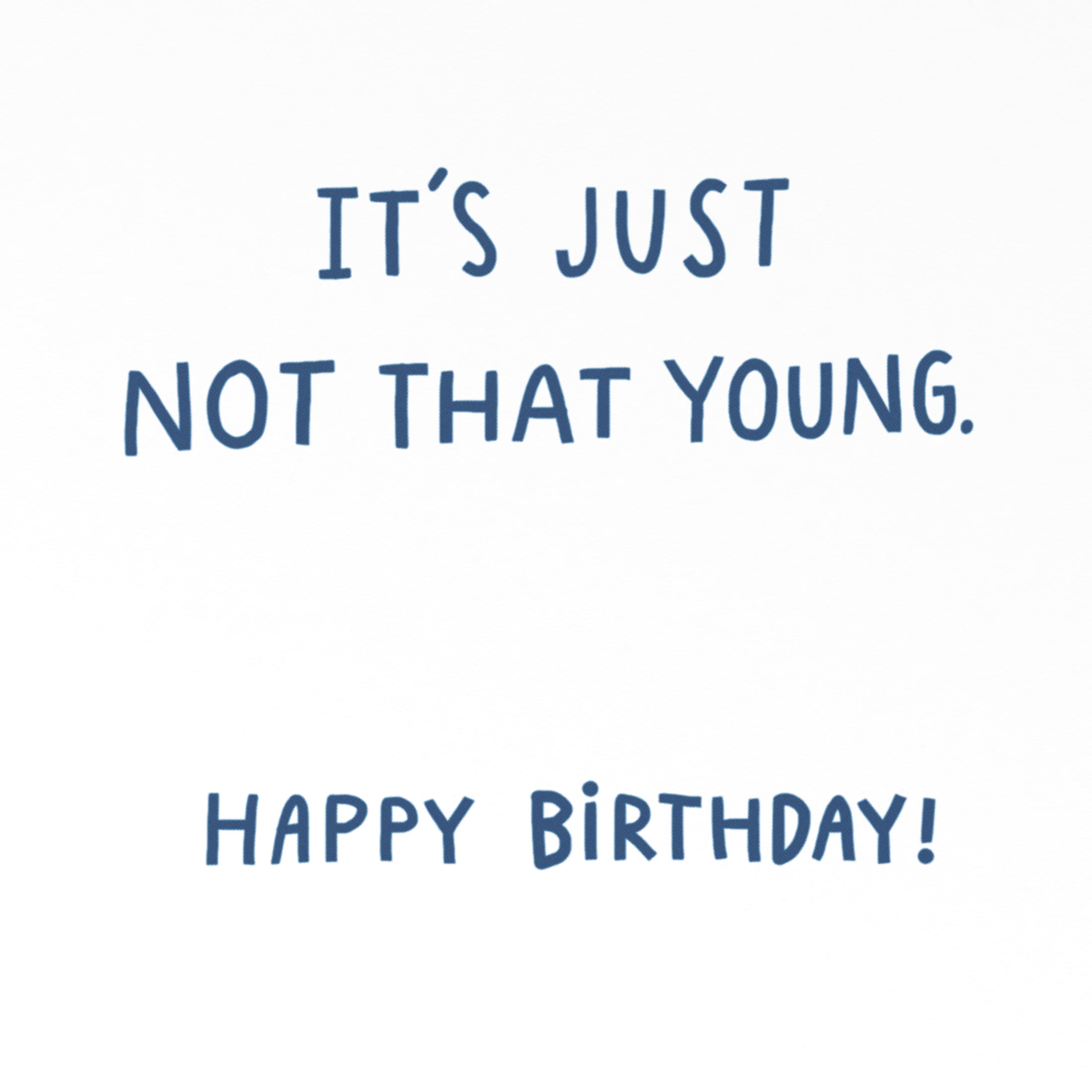 Recycled Paper Greetings 50th Birthday Card (50 Is Not That Old)