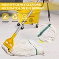 thumbnail image 3 of Mop Midoneat de algodón húmedo industrial pesado para uso comercial, 3 of 5