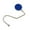 Blue, variant on Anvazise Handbag Hook Rust-proof Non-slip Zinc Alloy Space Saving Table Bag Hanger for Girls