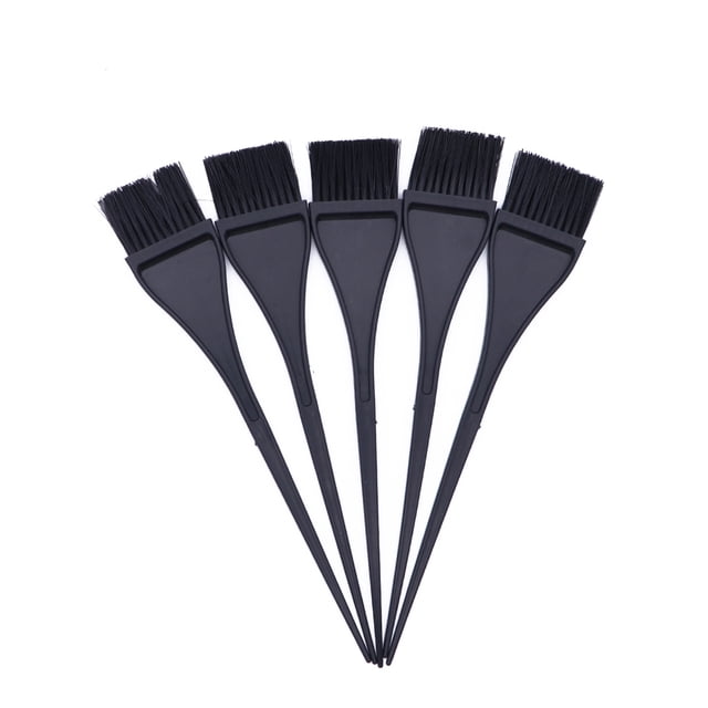 Aplicador de tinte para el cabello profesional de 5 piezas / cepillo para tinte para el cabello / cepillo para tinte (negro)