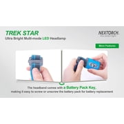 Nextorch Trek Star Headlamp, Green