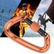 thumbnail image 3 of 7075 Mosquetón de bloqueo maestro de aluminio de aviación anillo D hebilla de seguridad equipo de seguridad para escalada al aire libre Campingorange, 3 of 10