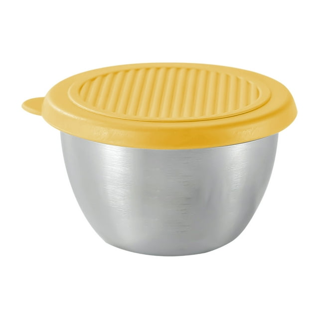 Nilvkv Contenant pour Vinaigrette Étanche Réutilisable en Acier Inoxydable Petit Contenant avec Couvercle Contenants pour Sauces pour Boîte à Lunch Pique-Niques Voyage, Déco Maison