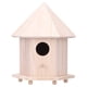 thumbnail image 2 of CAJA DE ANIDACIÓN DE PÁJAROS, PEQUERO DULCE, NO FÁCIL, ALIMENTOR DE CASAS DE PÁJAROS COMIDAS POR LA POLILLA, MADERA NATURAL PARA JARDINES AL AIRE LIBRE, 2 of 7