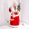 thumbnail image 4 of Adornos navideños grandes de muñecos de Papá Noel, figura de Papá Noel de pie, muñeco de Navidad, decoración del hogar, regalo para niños, decoración de Navidad 2023, 4 of 5