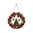 thumbnail image 3 of Clearance! Christmas Tree Wreath Diamond Art Hanging Kit for Adults, DIY Red Bow Suncatcher Craft, Special Shaped Rhinestone Window Pendant, Home Wall Christmas Holiday Decor, 3 of 9