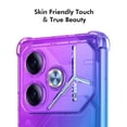 thumbnail image 5 of For TECNO Pova 6 5G TPU Case ENKAY Thickened Four Corner Drop-proof Phone Back Cover - Purple Blue, 5 of 5