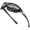 thumbnail image 2 of Classic Polarized Sunglasses For Men & Women - Vintage Light Frame, HD Pilot Lenses For Driving, Golf, Fishing & Travel 2 of 14