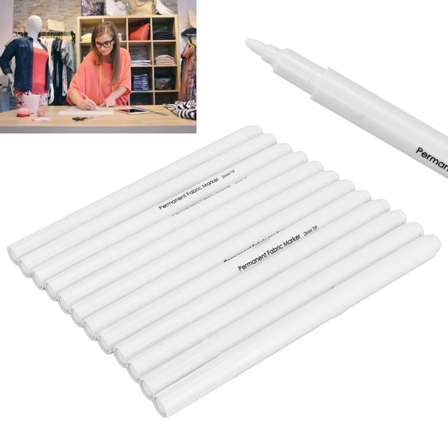 Fabric Sewing Marking Pens, Disappearing Ink Pen Write Smoothly Portable DIY Washable for Clothing