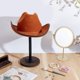 thumbnail image 4 of Exhibidor rústico para sombreros, soporte vintage de madera para sombreros, estante de mesa para cascos, organizador para sombreros de vaquero y gorras, 4 of 5