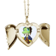 thumbnail image 1 of Dinosaurio unido amo Collar colgante en forma de melocotón con alas Unbranded M, 1 of 3