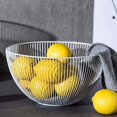 thumbnail image 3 of Fruit Basket Fruit Basket Metal Fruit Bowl Metal Fruit Basket Fruit Baskets Fur Egg Fruit Bowl Modern Fruit Basket Fruit Bowl Iron Fruit Basket Metal Wire Fruit Bowl, 3 of 5