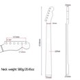 thumbnail image 2 of Mástil de guitarra de arce mástil de guitarra eléctrica alma ajustable para guitarra eléctrica estilo TL ANGGREK Otros, 2 of 8