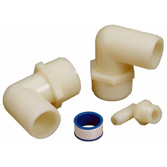 Moeller Marine Waste Tank Adaper Kit (90-Degree Pipe to Hose)