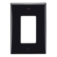 thumbnail image 1 of Placa Pared Leviton Nailon Negro 12.4X7.8X0.6 Cm, 1 of 3