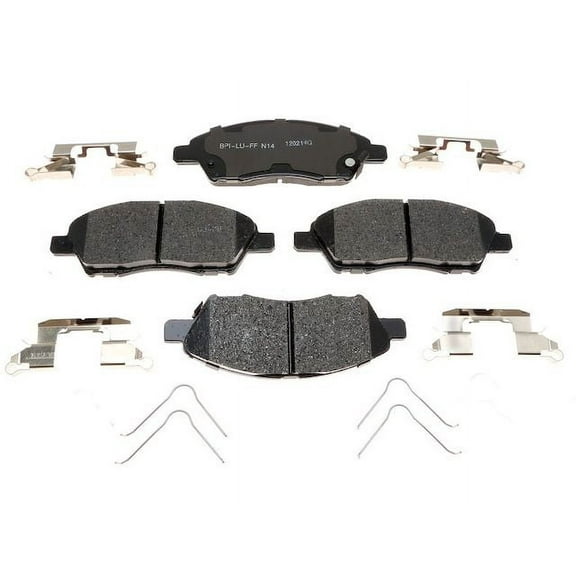 Front Brake Pad Set - Compatible with 2014 - 2019 Nissan Versa Note 2015 2016 2017 2018