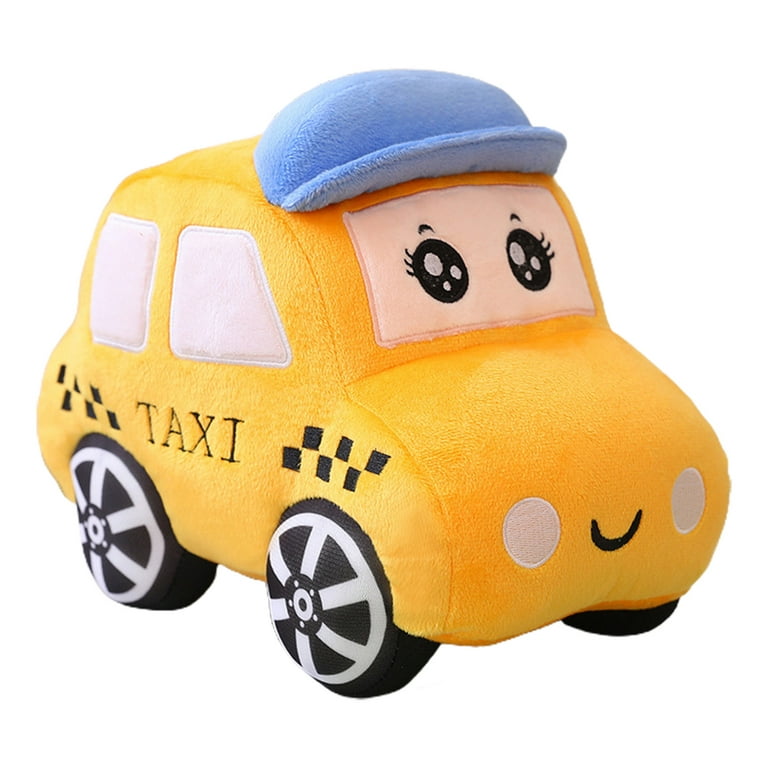 30cm Soft Plush Toy Police Car, Taxi, and Ambulance - Cute Cartoon Stuffed  Pillow for Children's Room and Home Decor, Perfect Photo Props and Birthday  Gift 