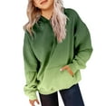 thumbnail image 4 of Sweat à Capuche Imprimé pour Filles, Manches Longues, Automne Hiver, 5-6 Ans, 4 of 5