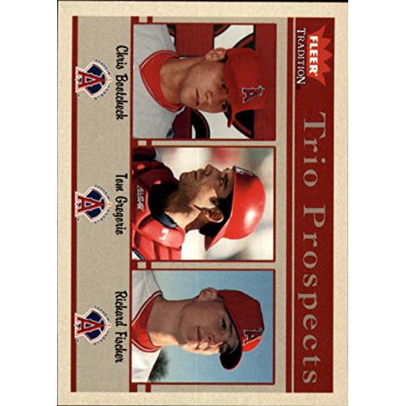 2004 Fleer Tradition #471 Boot Gregorio Fischer SP MLB Baseball Trading Card