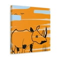 thumbnail image 5 of Rhinoceros: Minimalism - Canvas, 5 of 25