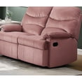 thumbnail image 4 of 2-Seater Manual Recliner Loveseat Couch | Ideal for Movie Nights and Relaxing Reading in Living Room | Luxurious Velvet Upholstery | Solves the Need for Comfortable Seating, 4 of 5