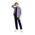 thumbnail image 3 of U.S. Polo Assn. Boys Stretch Twill 5-Pocket Straight Fit Pant, Sizes 4-18, 3 of 4