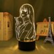 thumbnail image 3 of Lámpara LED de Anime Kakegurui Yumeko Jabami Yashi RGB, 3 of 5
