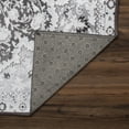 thumbnail image 4 of My Magic Carpet 5'x7' Machine Washable Non-Slip Dining Living Room Area Rug - Parviz Grey, 4 of 5