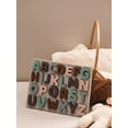 thumbnail image 4 of Silicone Alphabet Puzzle Montessori Letter Toy Board For Kids Preschool Educational Learning Alphabet Toys, 4 of 5