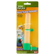 Wild Harvest Bird Tube Feeder, For Parakeets, Finches And Other Caged Birds