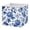 Blue White Porcelain Pattern, variant on Fabric Storage Bins Foldable Cube For Home Organization Baskets Elements Tulips