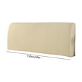 thumbnail image 3 of Headboard Cover, Headboard Protector Fully Enclosed Slipcover for Upholstered Beds, Dust Proof Fabric, Easy Wash, Gifts, 3 of 9