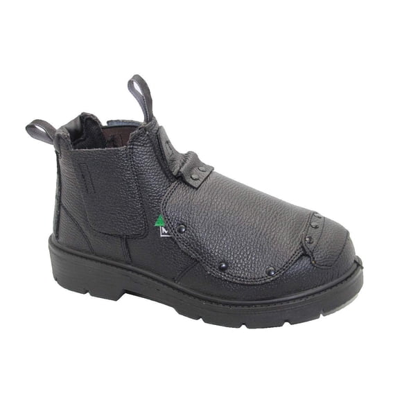 D10 CSA approved Safety Shoes, Work Boots, Construction Boots (12 men US wide, black)