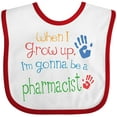 thumbnail image 3 of Inktastic Pharmacist Future Boys or Girls Baby Bib, 3 of 4