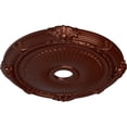 thumbnail image 3 of Ekena Millwork 27 1/2"OD x 3 7/8"ID x 2 1/4"P Heaton Ceiling Medallion (Fits Canopies up to 6 1/2"), Hand-Painted Antique Copper, 3 of 6
