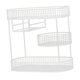 thumbnail image 3 of Cesta de frutas de 3 niveles, frutero, cuenco para verduras de encimera para cebollas y verduras Blanco, 3 of 9